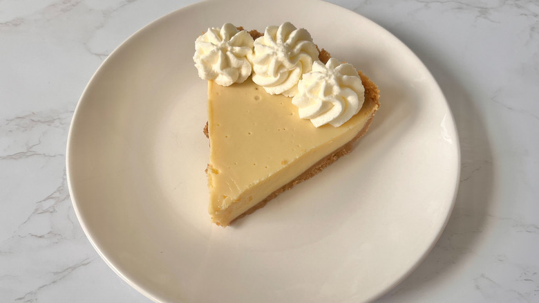 key lime pie slice