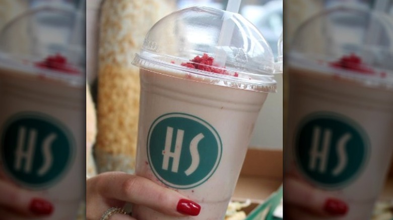 Red velvet milkshake