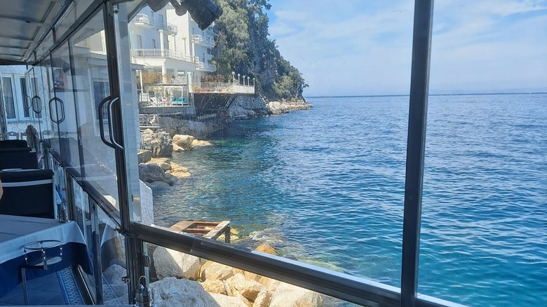 Ristorante Bagni Delfino ocean view