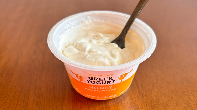 Trader Joe's Greek honey yogurt