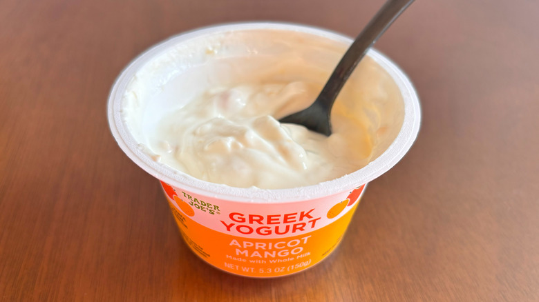 Trader Joe's apricot mango yogurt