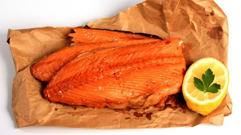 Smoked salmon