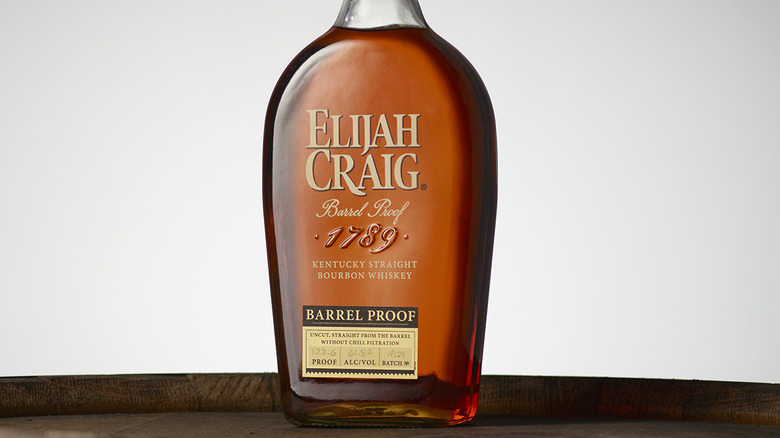 Elijah Craig Barrel Proof bottle