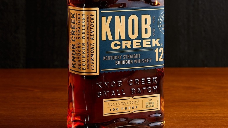 Knob Creek 12 Year bottle