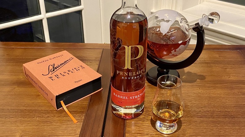 Penelope Four Grain bourbon bottle