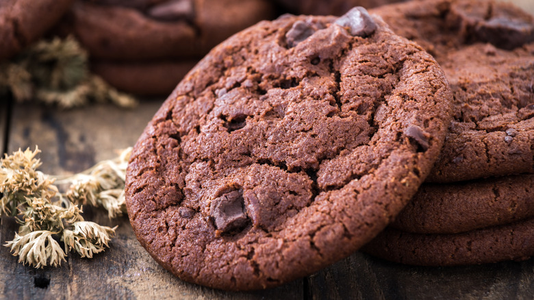 Double chocolate cookies 