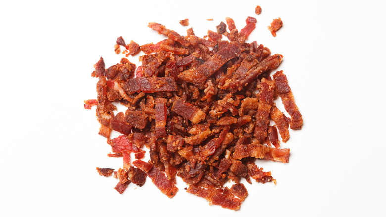 Pile of bacon bits