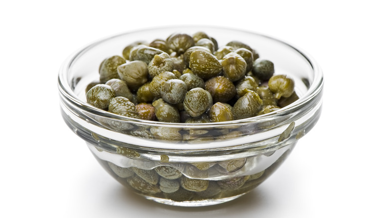 Bowl of capers