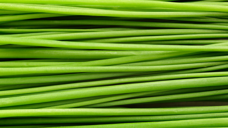 Pile of chives