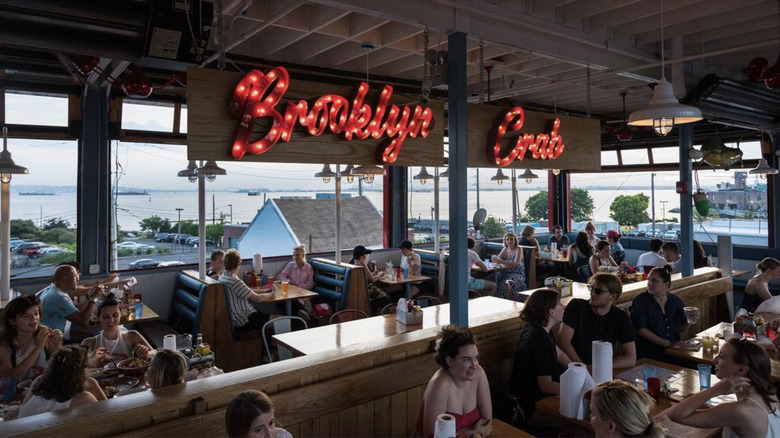 Brooklyn Crab rooftop view