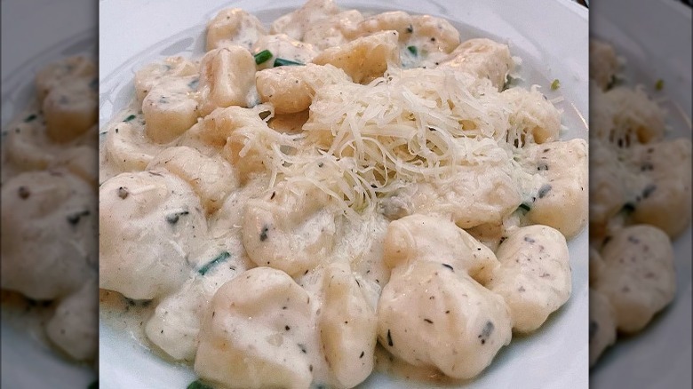 bowl of truffle gnocchi