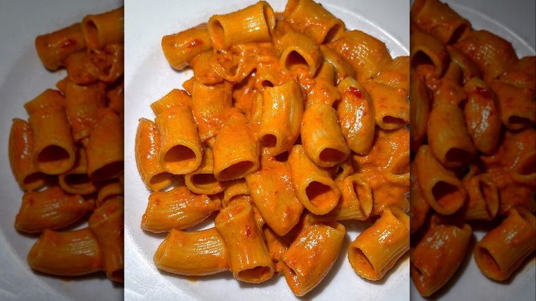 spicy rigatoni vodka