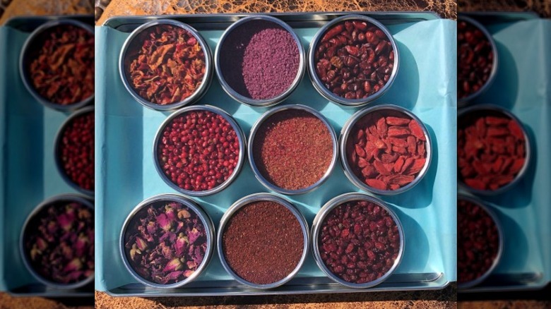 Various spices from Spice station