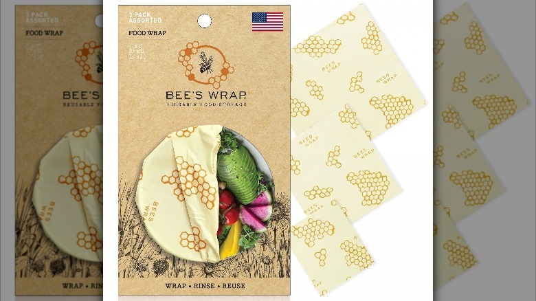 Bee's wrap reusable storage paper