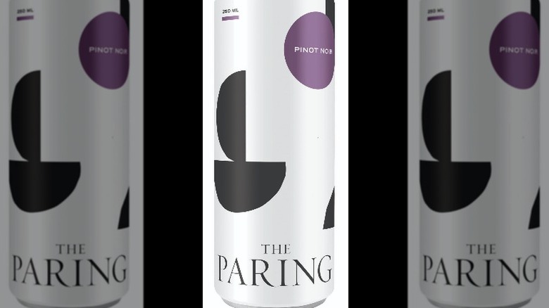 The paring pinot noir can