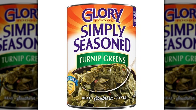 can of turnip greens