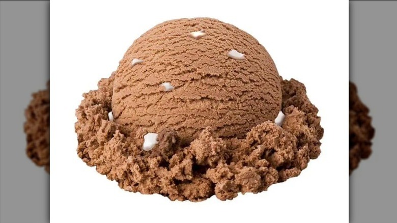 Braum's hot chocolate ice cream