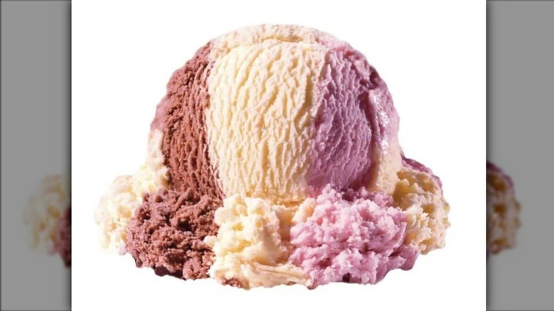 Braum's Neapolitan ice cream