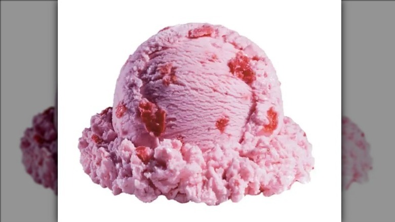 Braum's strawberry ice cream