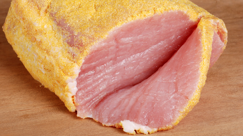 sliced peameal bacon