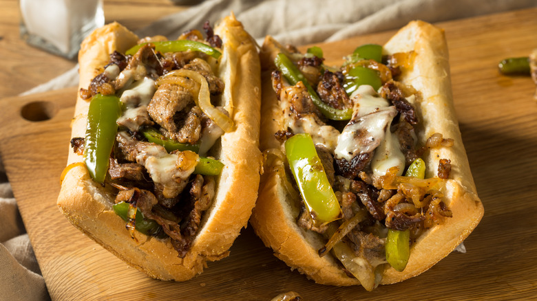 Pakistani Philly cheesesteak