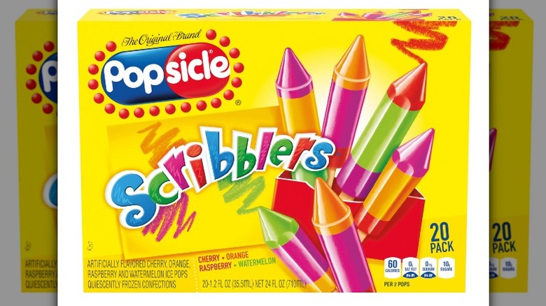 Crayola Scribblers popsicle