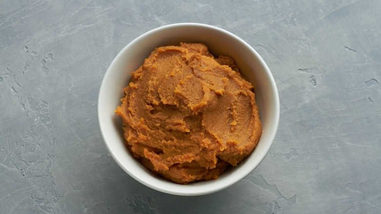 Shiro miso in a bowl