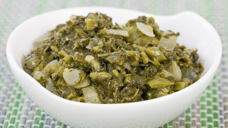 Callaloo side dish 