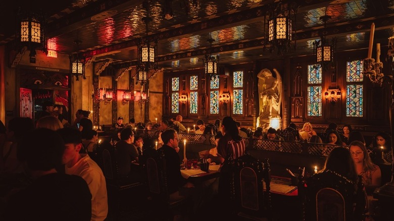 Dining area at Quixote