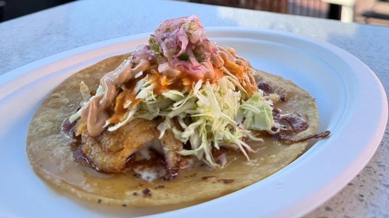 Taco from Flor's Farm to Table
