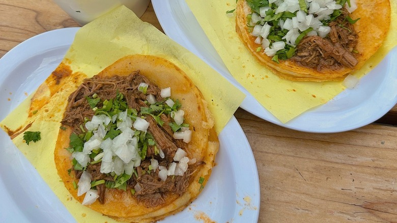 Tacos from Ed Fernandez Restaurant