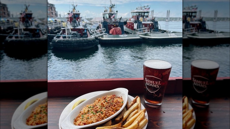 Old Ferry landing cuisine and view