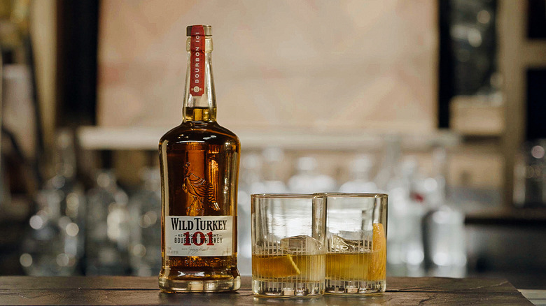 Bottle of Wild Turkey 101