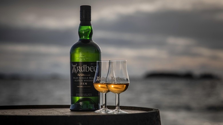 Bottle of Ardbeg 10-year