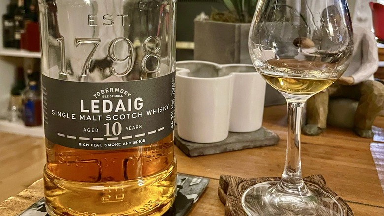 Bottle of Ledaig 10-year