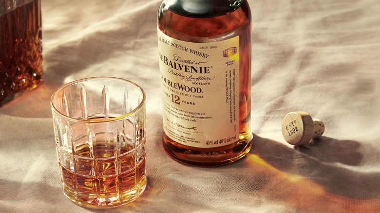 Bottle of Balvenie 12-year