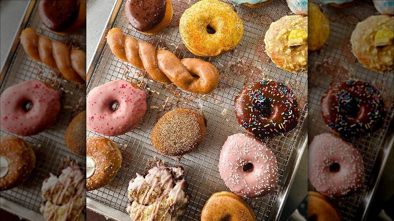 Assorted donuts at Dough Joy