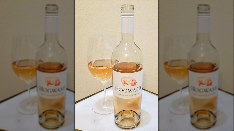 Hogwash rosé wine