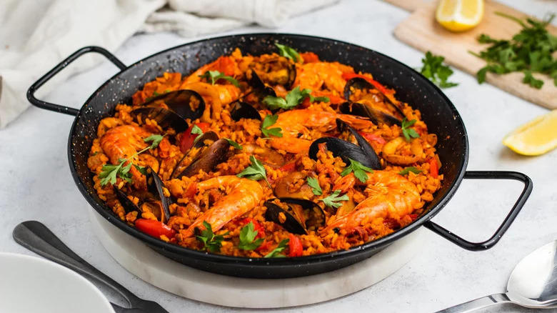 Classic Seafood Paella