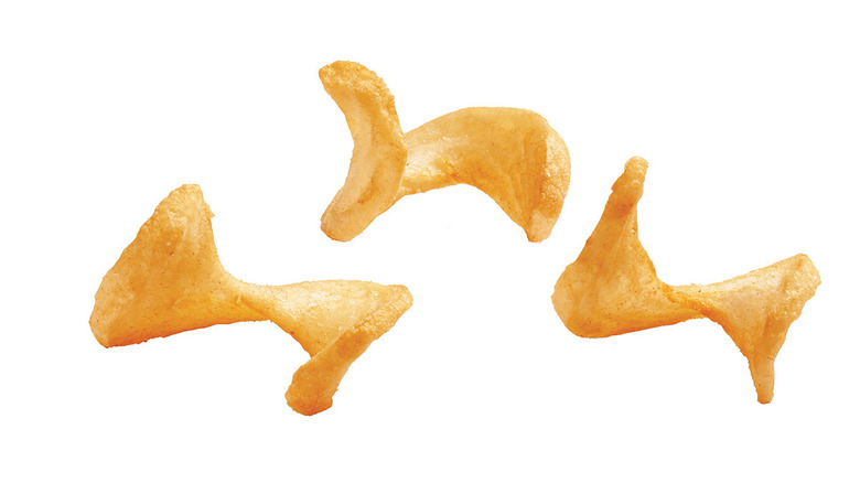 Simplot fries on white background