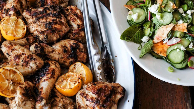 Grilled Chicken Recipe With Tahini