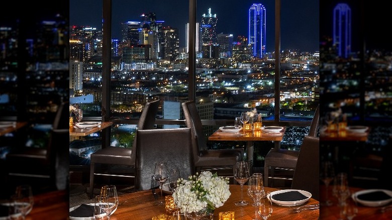 Dallas skyline from SER