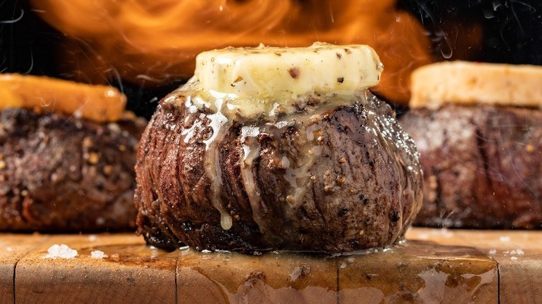 STK filet with butter