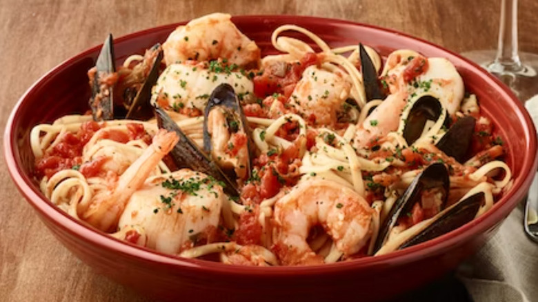 Carrabba's Linguine Pescatore