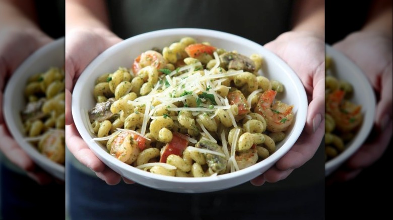 Noodles and Company Pesto Cavatappi