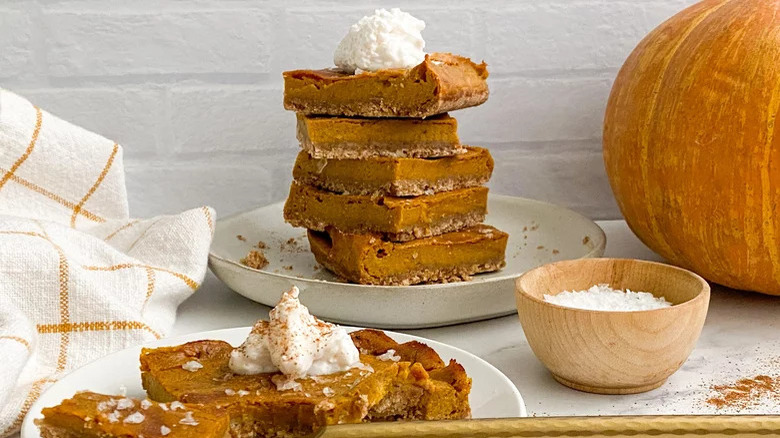 Vegan Pumpkin Bars