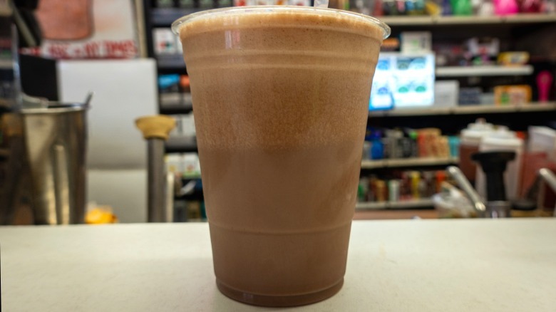 New York egg cream