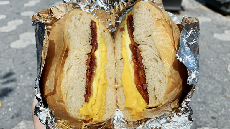 bacon egg and cheese