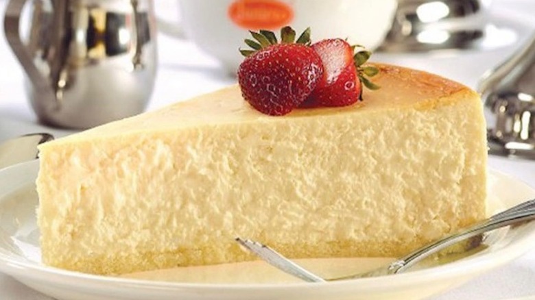 slice of cheesecake