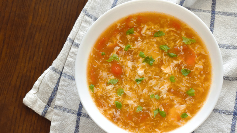 Egg drop soup China